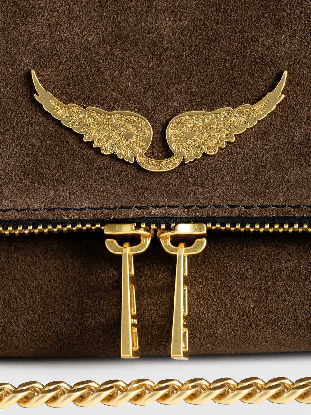 Rocky II Suede Bag
