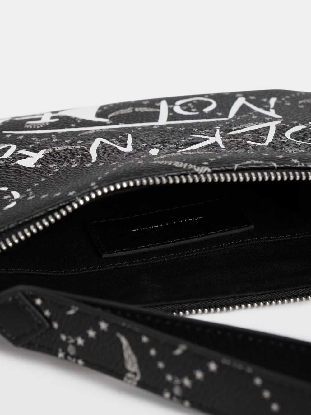Z Pouch Monogram Arty Tag Clutch