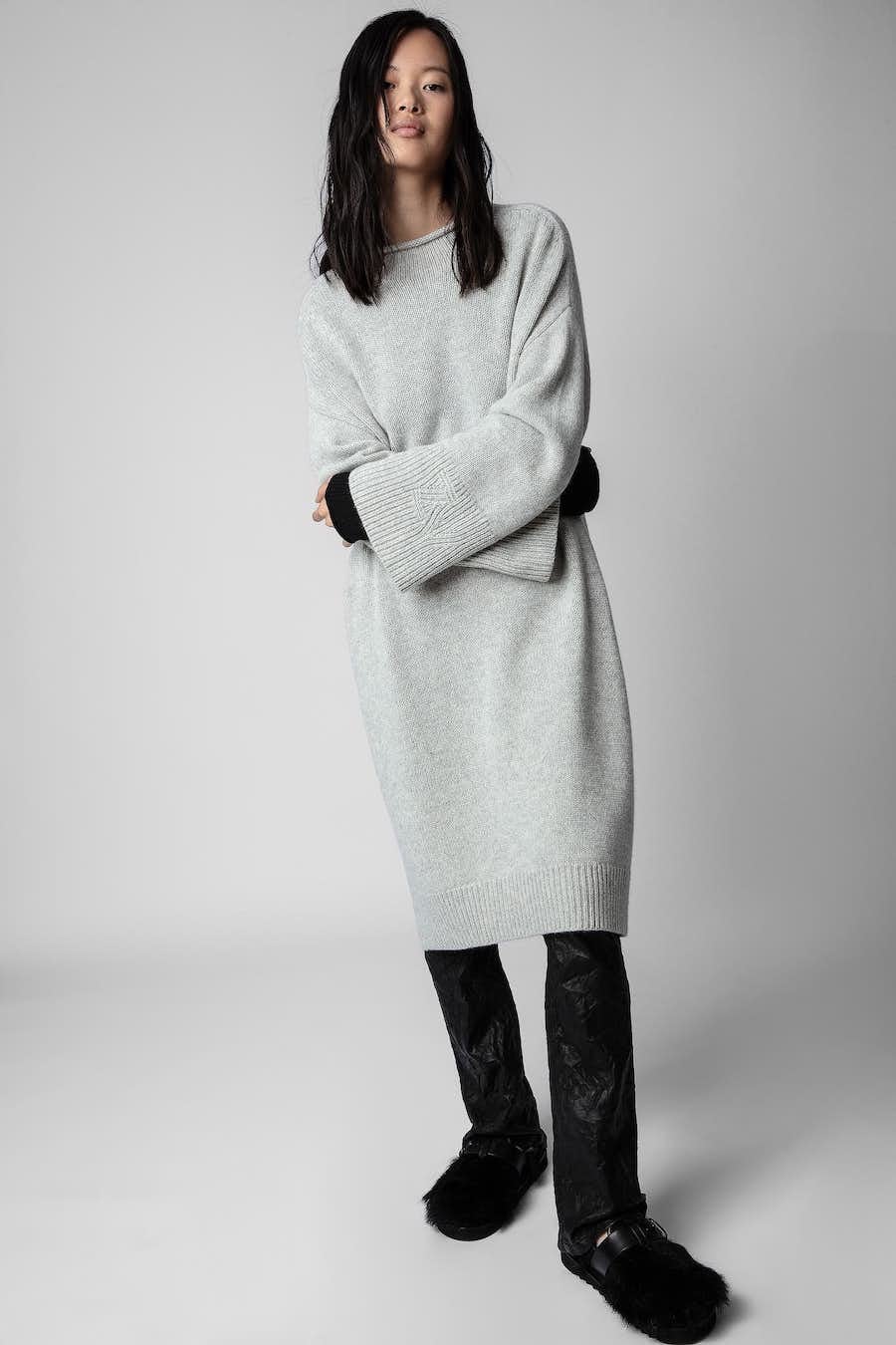 Alpha Mules Hairy Lambskin