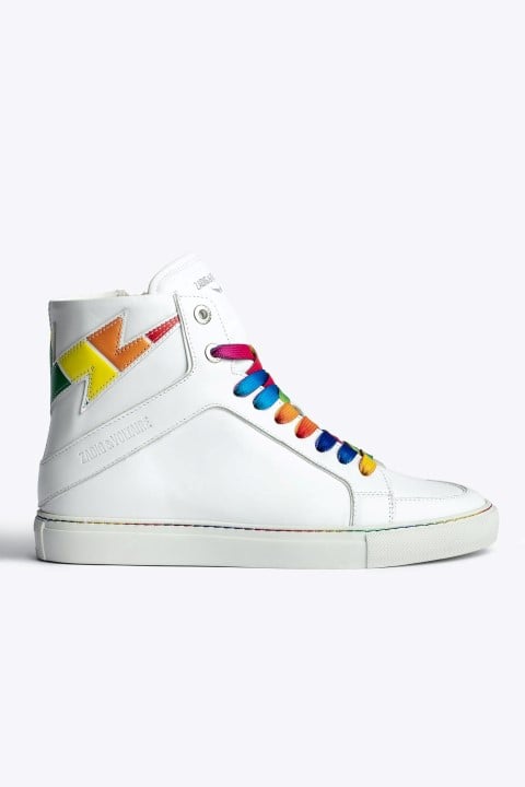 Zv1747 High Flash Pride Sneakers