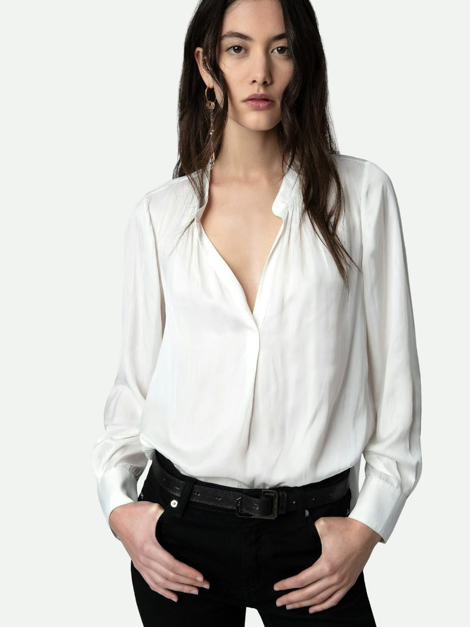 Tink Satin Blouse