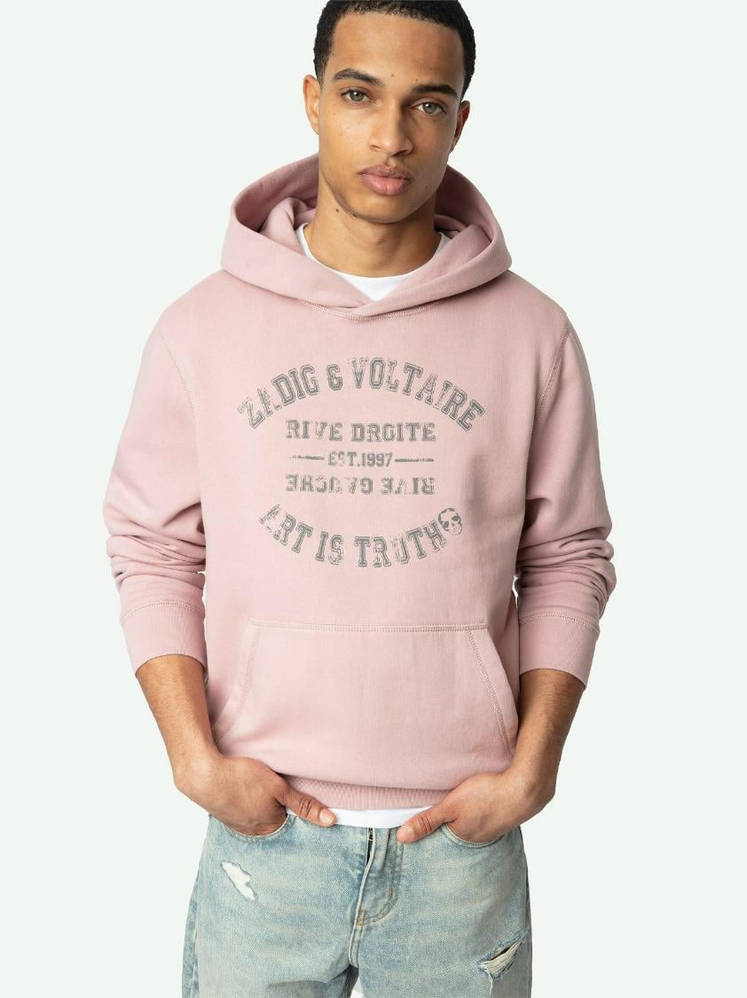  [NAME] sweatshirt pink men | Zadig&Voltaire Lebanon