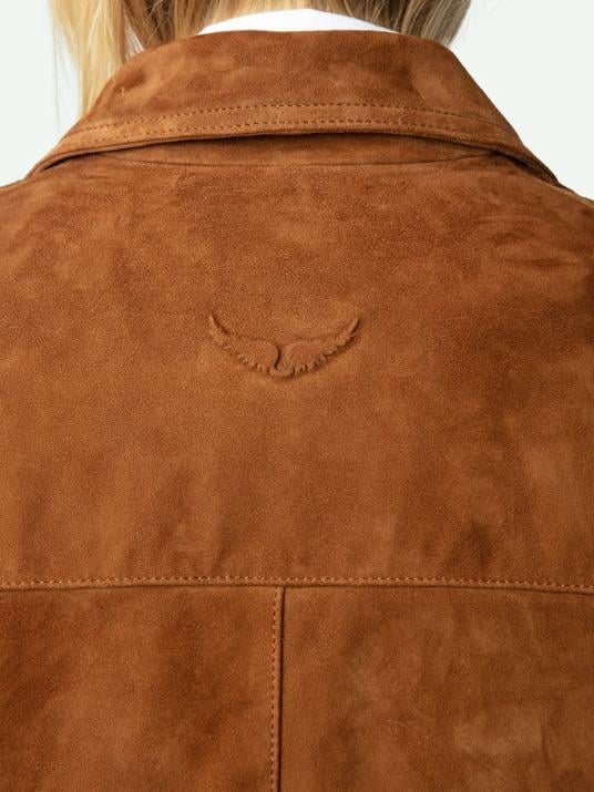 Lessa Suede Leather Jacket