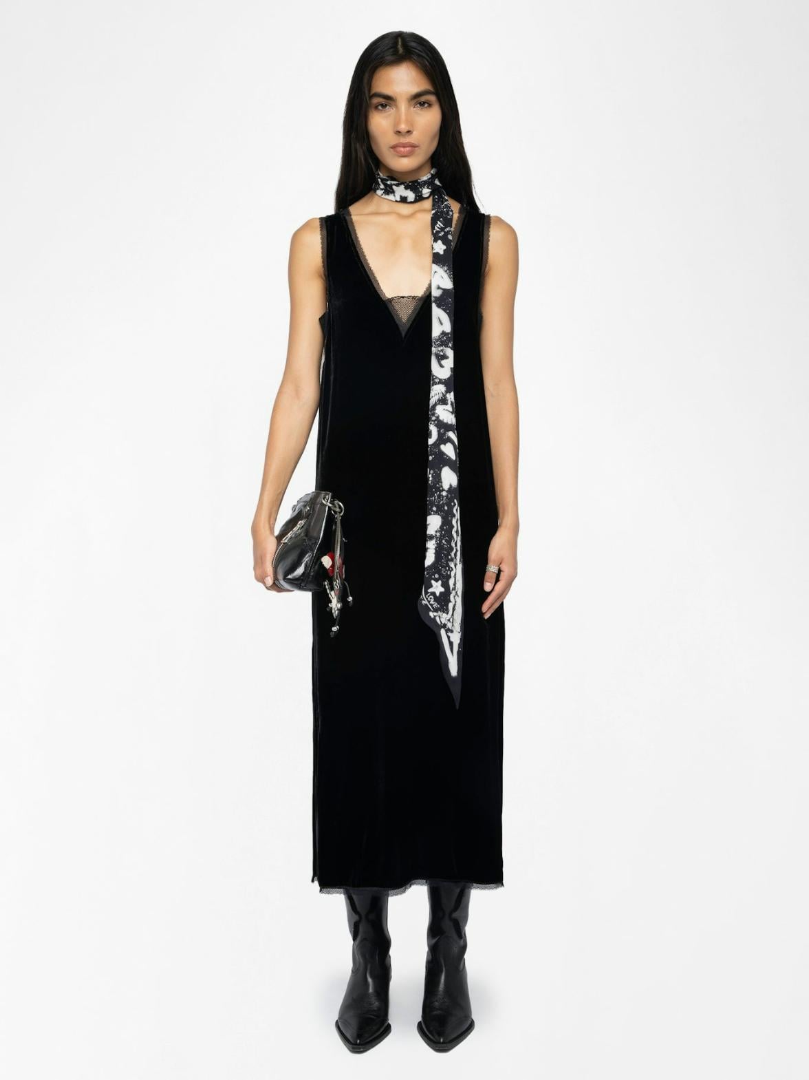 Renzo Velvet Dress
