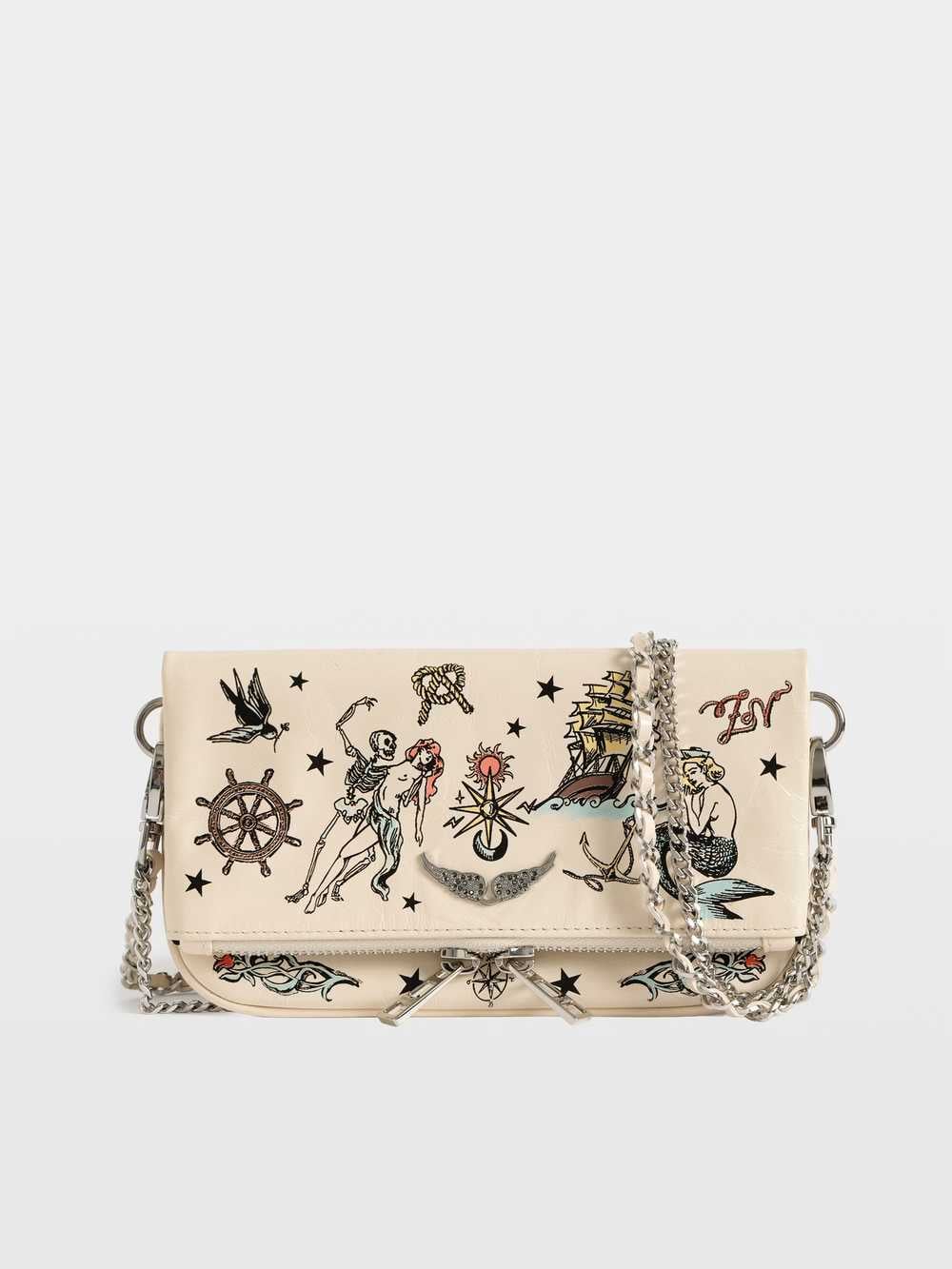Rock Mini Tattoo Clutch