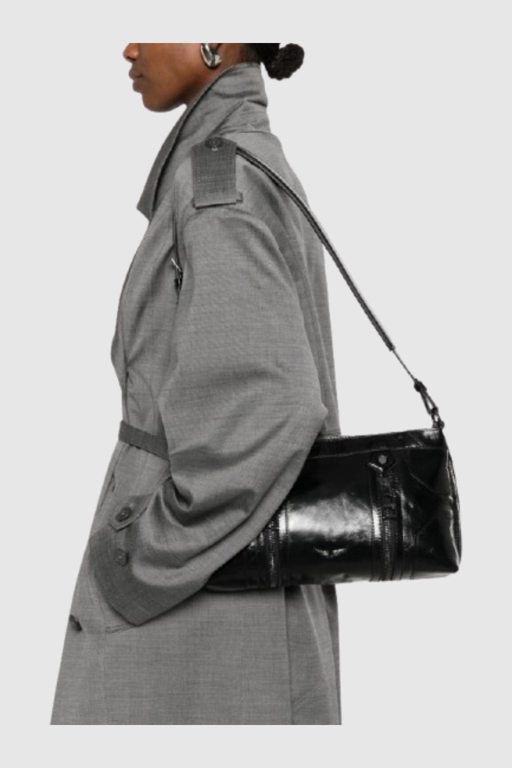 Sunny Moody Vintage Patent Bag