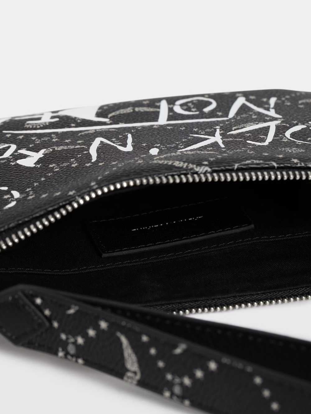 Z Pouch Monogram Arty Tag Clutch