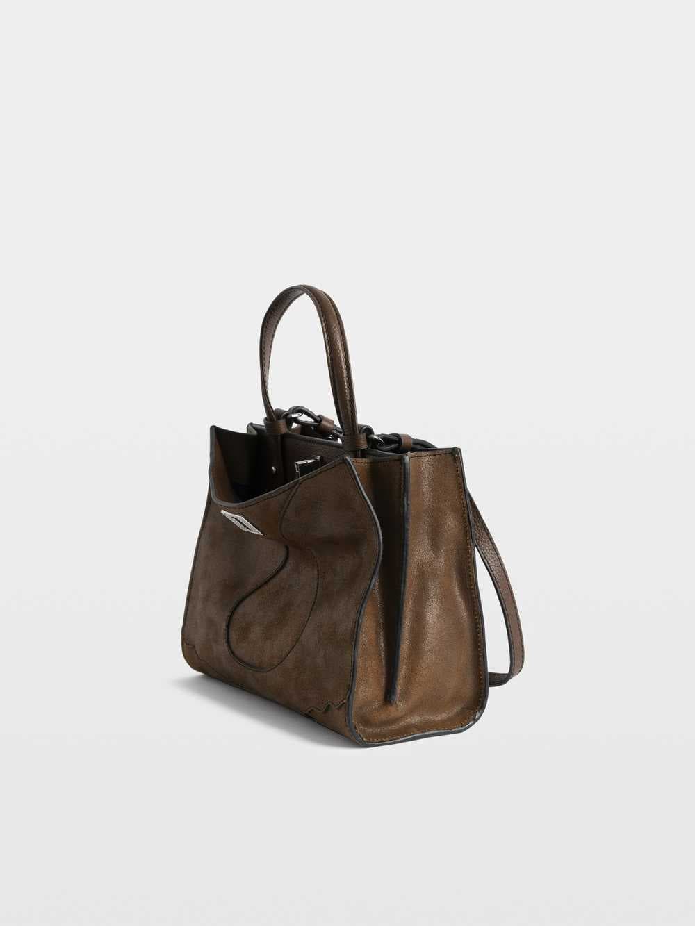 Jack Mini Waxy Suede Bag