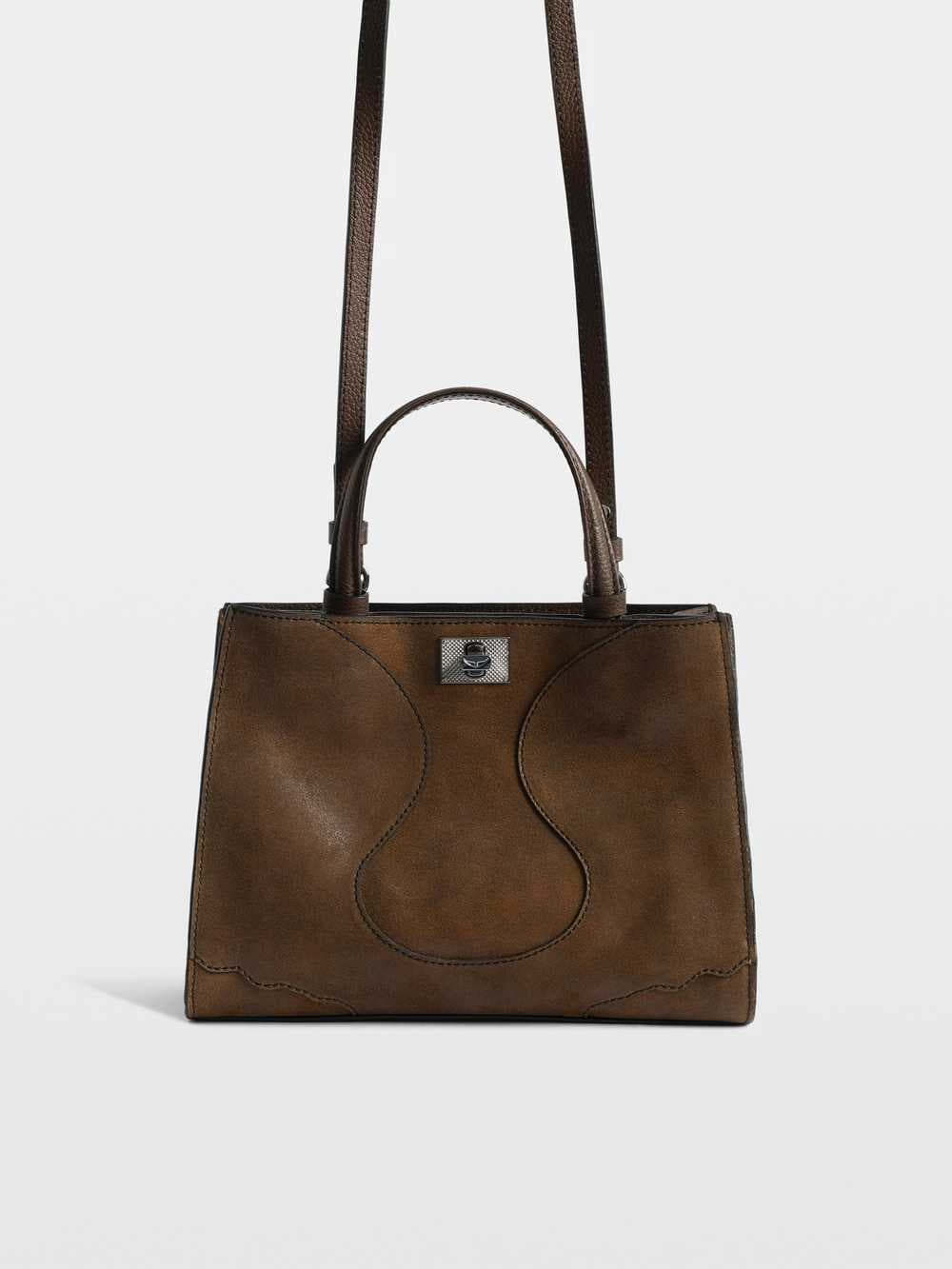 Jack Mini Waxy Suede Bag