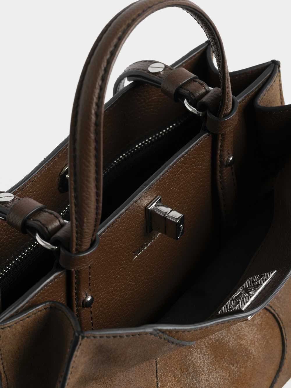 Jack Mini Waxy Suede Bag