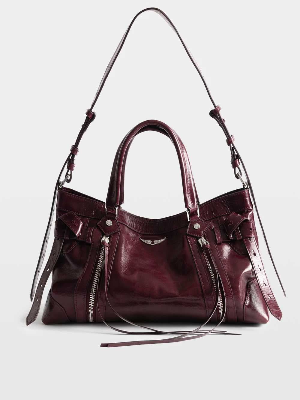 Madison Small Vintage Patent Bag