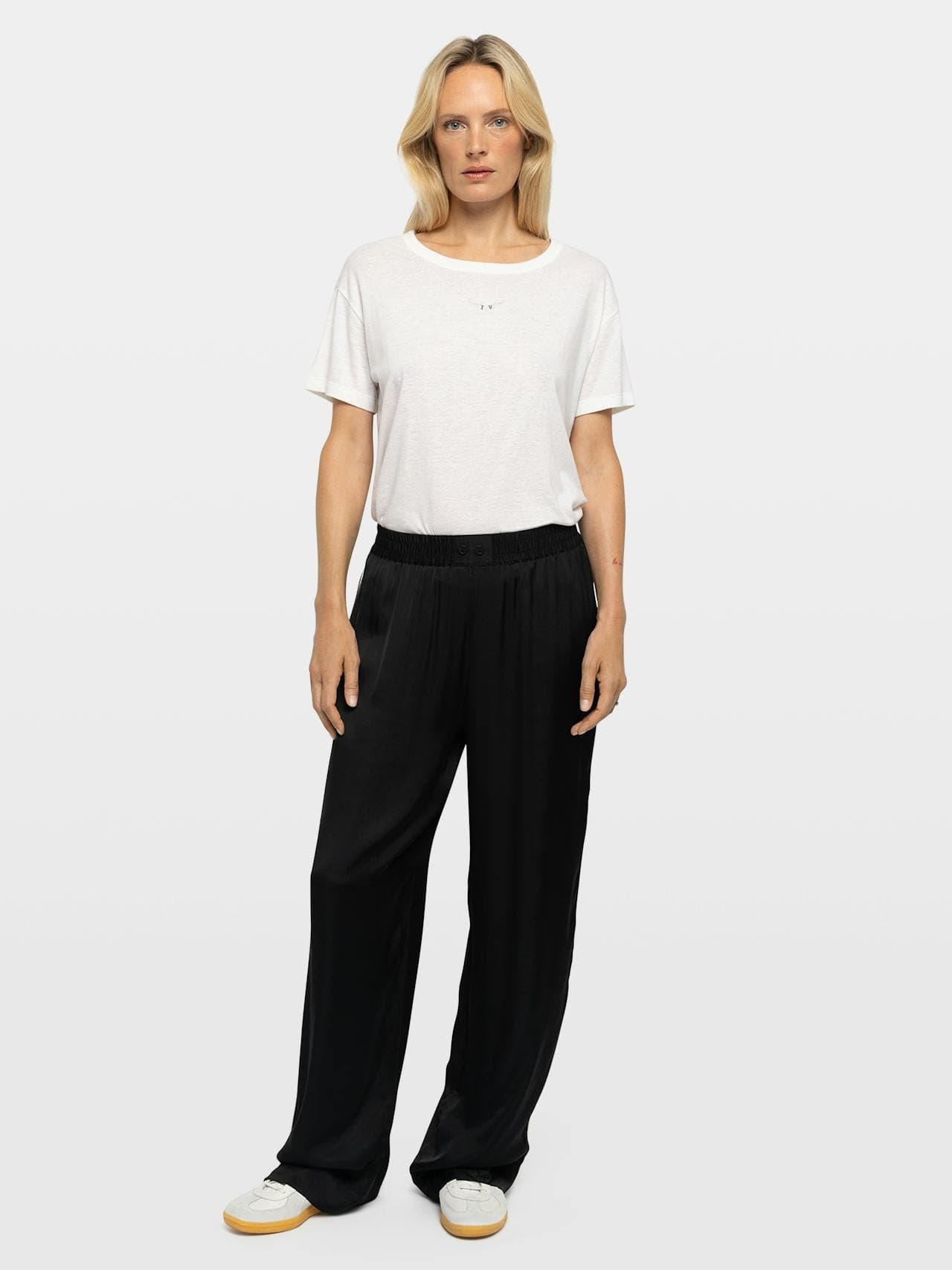 Pin Satin Pants